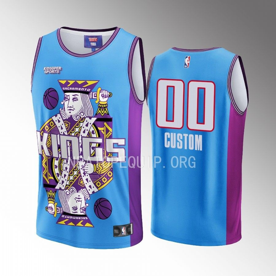 Custom Sacramento Kings NBA & KidSuper Studios Unisex Hometown Basketball Jersey - JS788 