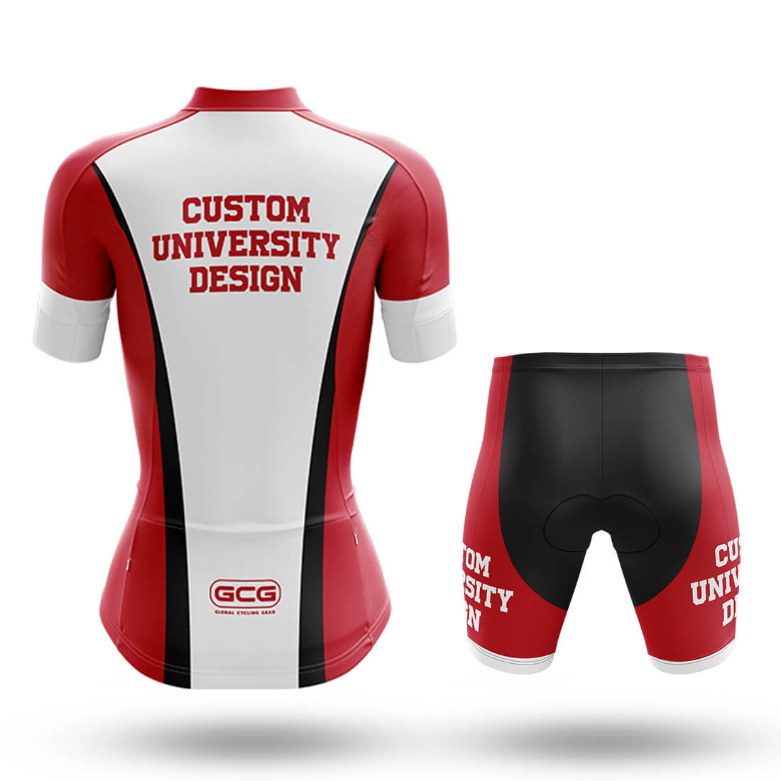 Alternative view of Custom University Design - Women's Cycling Kit