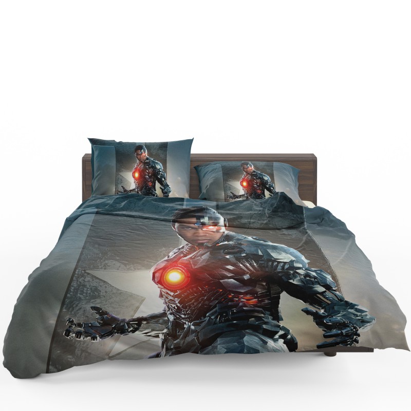 Cyborg Justice League Bedding Set - Custom Bedding Set