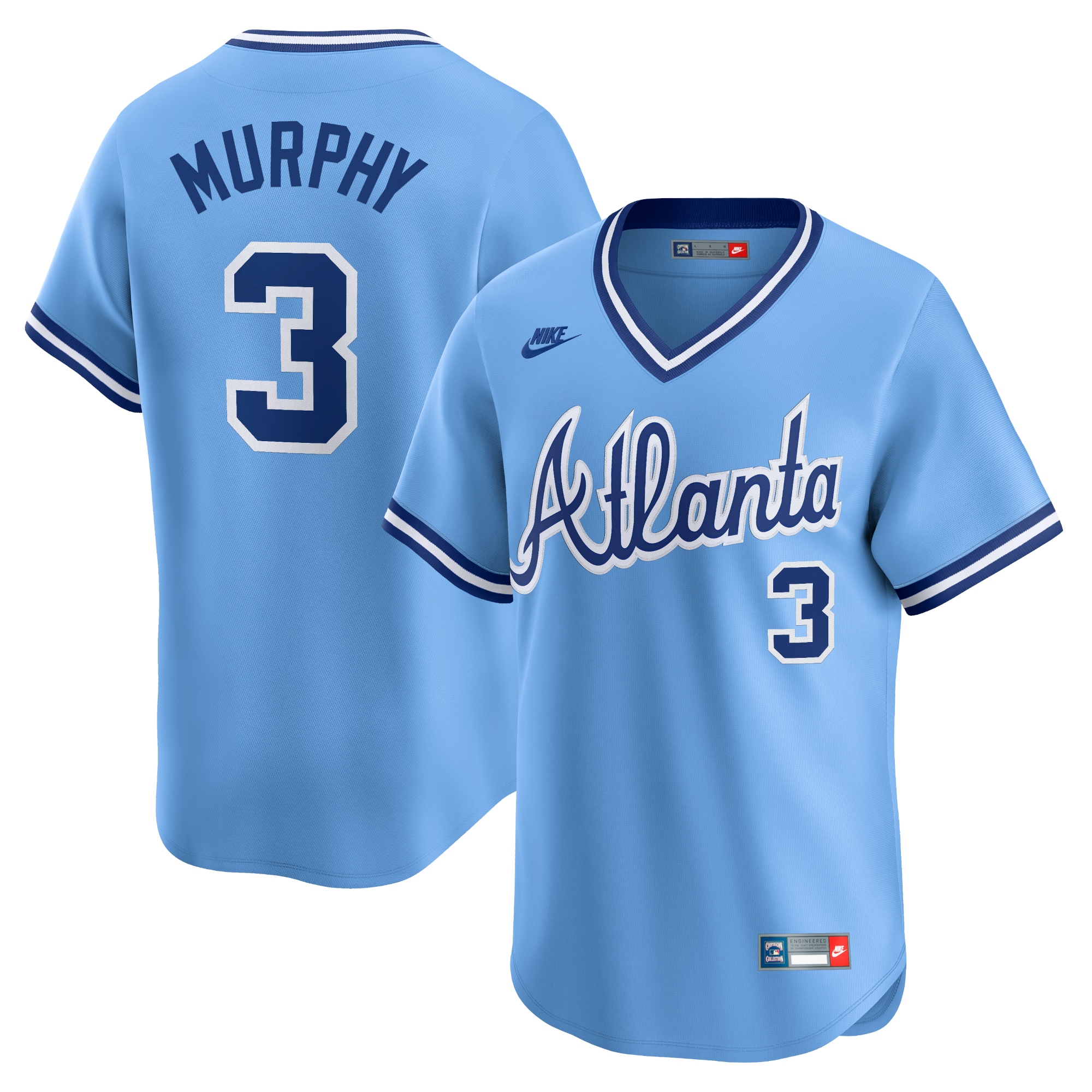 Dale Murphy Atlanta Braves Throwback Cooperstown Limited Baseball Jersey - Royal