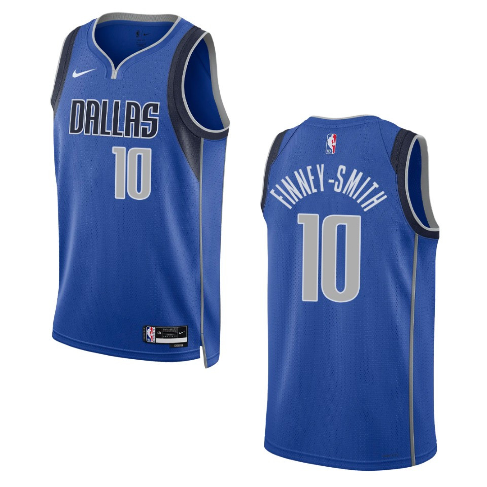 Dallas Mavericks Dorian Finney-smith 2022-23 Icon Edition Royal Swingman Jersey