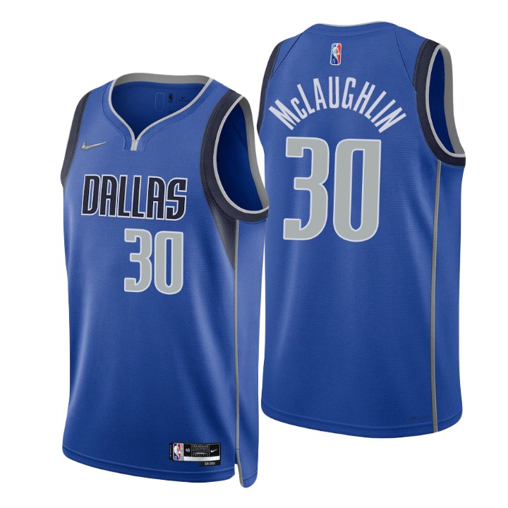 Dallas Mavericks Jaquori Mclaughlin 75th Anniversary Diamond Basketball Jersey Icon