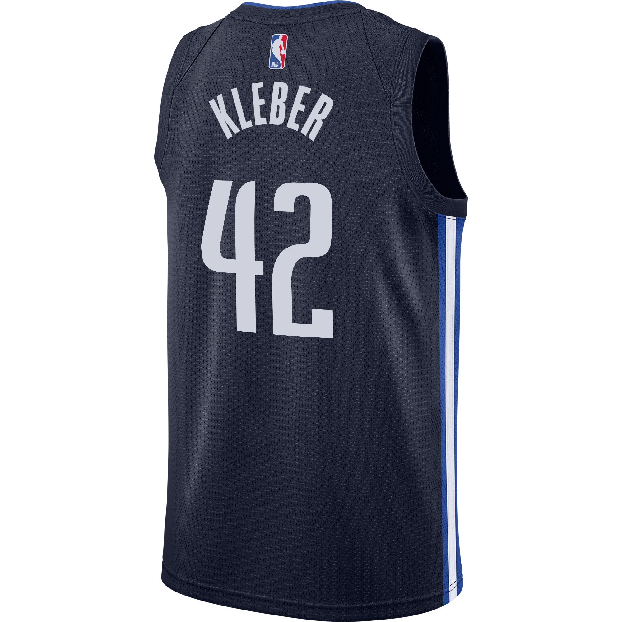 Alternative view of Dallas Mavericks Jordan Statement Edition Swingman Basketball Jersey - Navy - Maxi Kleber - Mens - JS233 
