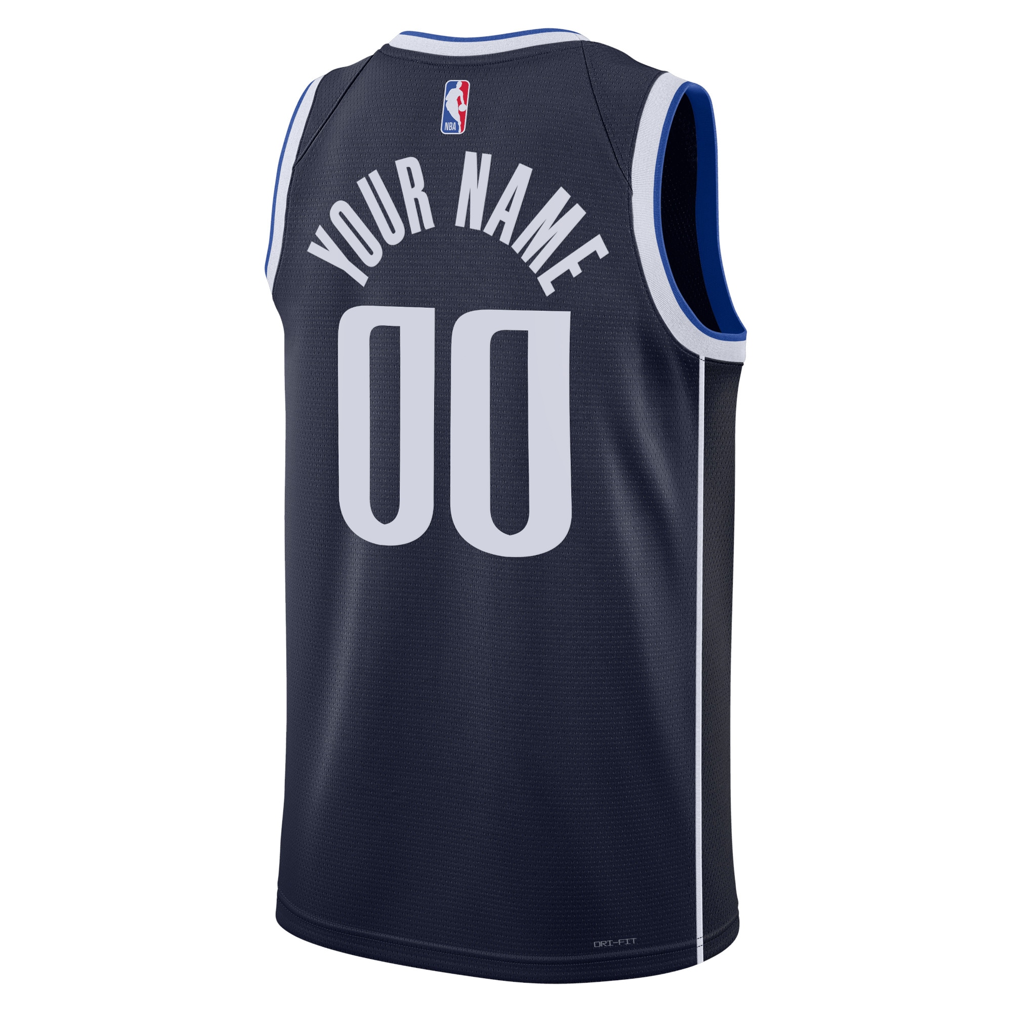 Alternative view of Dallas Mavericks Jordan Statement Swingman Basketball Jersey - Custom - Unisex - JS150 