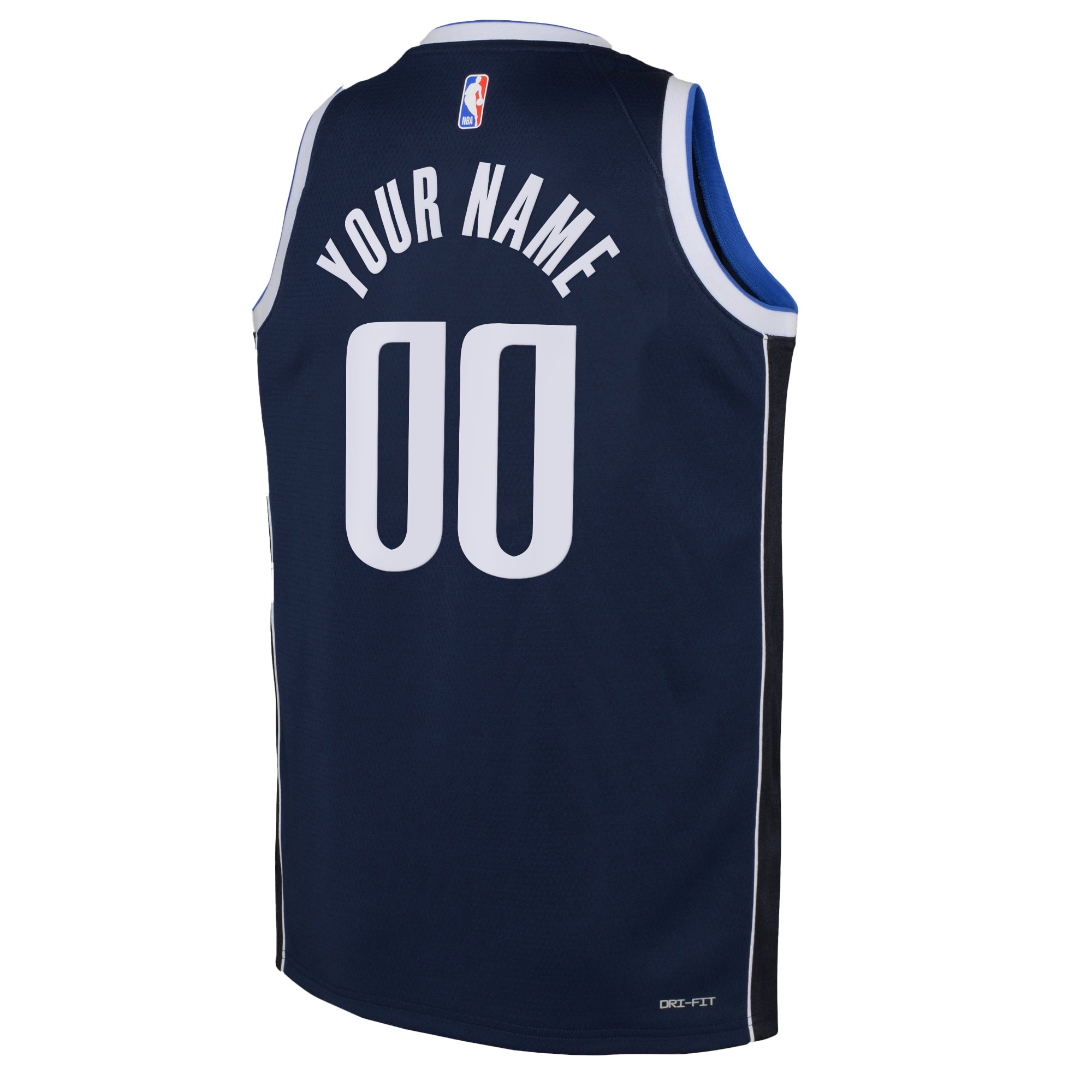 Alternative view of Dallas Mavericks Jordan Statement Swingman Basketball Jersey 22 - Custom - Youth - JS667 
