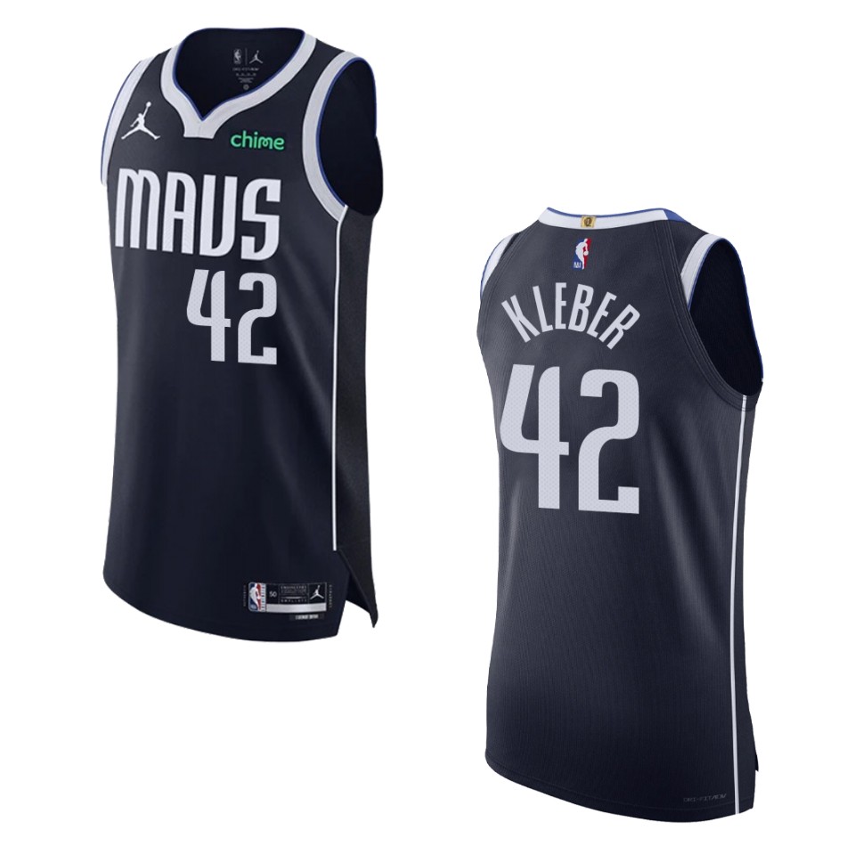 Dallas Mavericks Maxi Kleber 2022-23 Statement Edition Black Basketball Jersey
