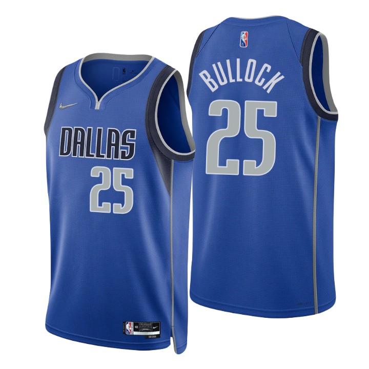 Dallas Mavericks Reggie Bullock 75th Anniversary Diamond Basketball Jersey Icon