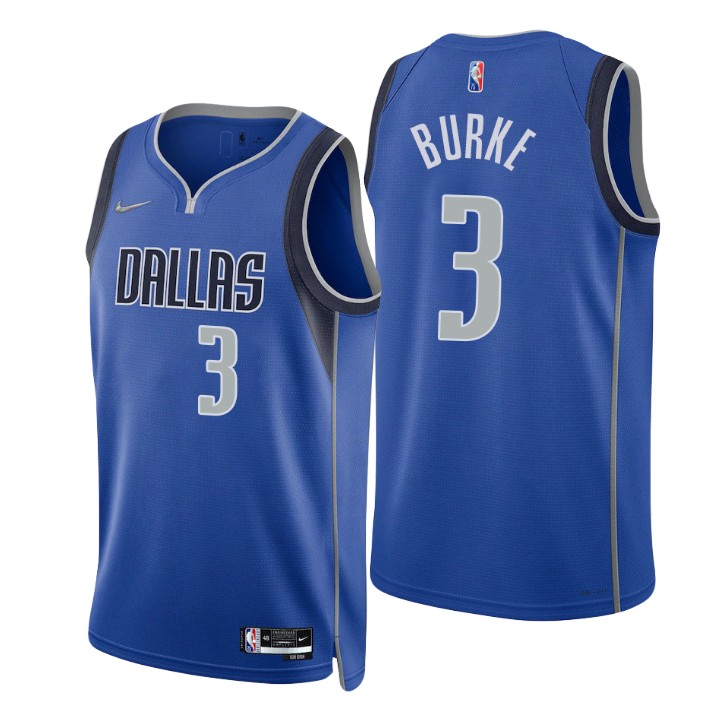Dallas Mavericks Trey Burke 75th Anniversary Diamond Basketball Jersey Icon