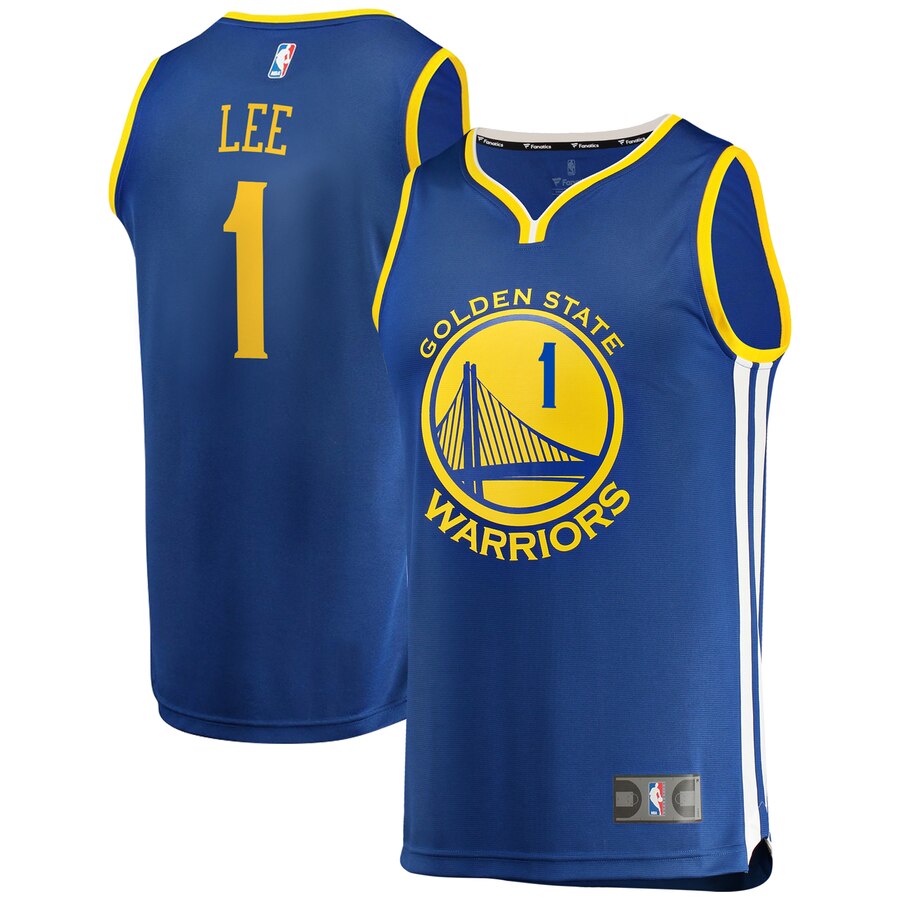Damion Lee Golden State Warriors Fanatics Branded Fast Break Replica Basketball Jersey - Icon Edition - Royal