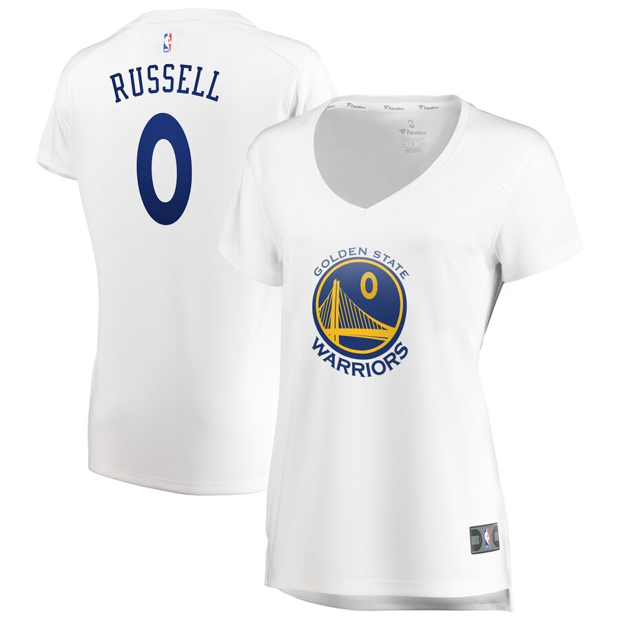 D'angelo Russell Golden State Warriors Fanatics Branded Women's Fast Break Replica Basketball Jersey - Association Edition - White