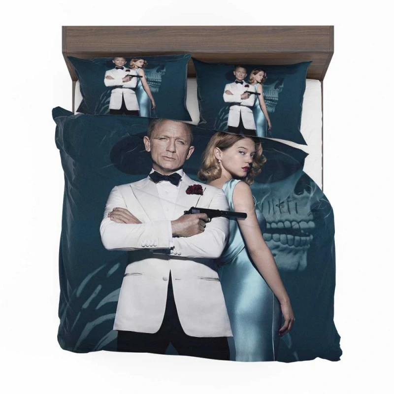 Alternative view of Daniel Craig Spectre Movie Madeleine Swann Bedding Set - Custom Bedding Set