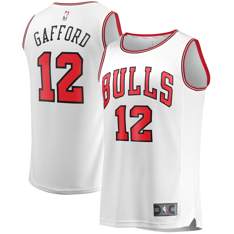 Daniel Gafford Chicago Bulls Fanatics Branded Fast Break Replica Basketball Jersey White - Association Edition