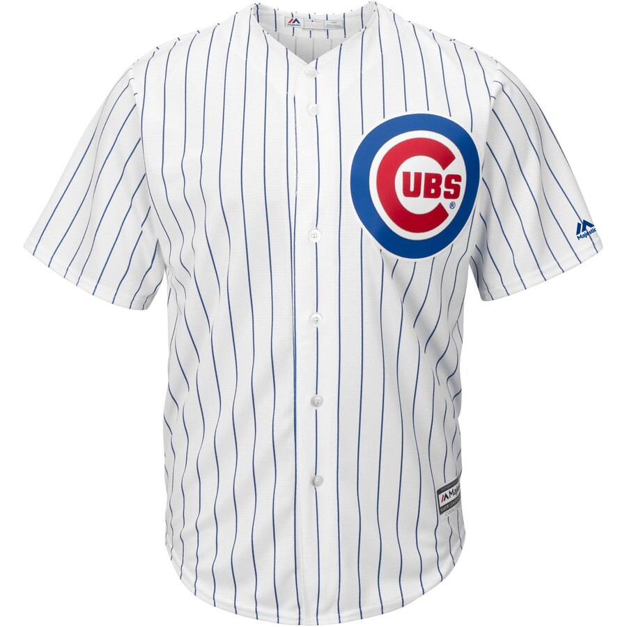 Alternative view of Daniel Murphy Chicago Cubs Majestic Home Official Cool Base Player Baseball Jersey - White Royal