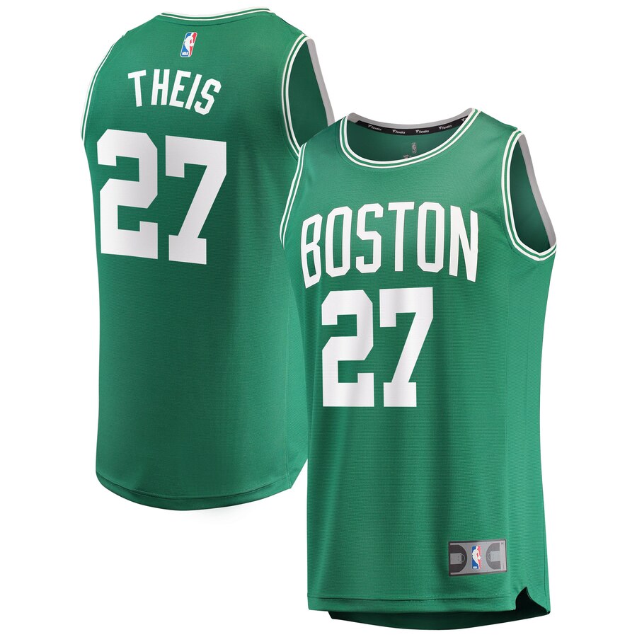 Daniel Theis Boston Celtics Fanatics Branded Fast Break Replica Player Basketball Jersey - Green