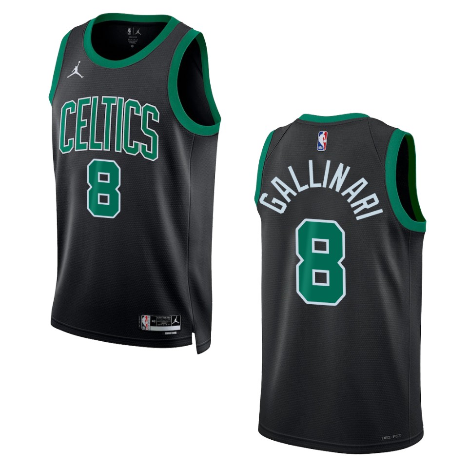 Danilo Gallinari Statement Edition Boston Celtics 2022-23 Green Swingman Basketball Jersey