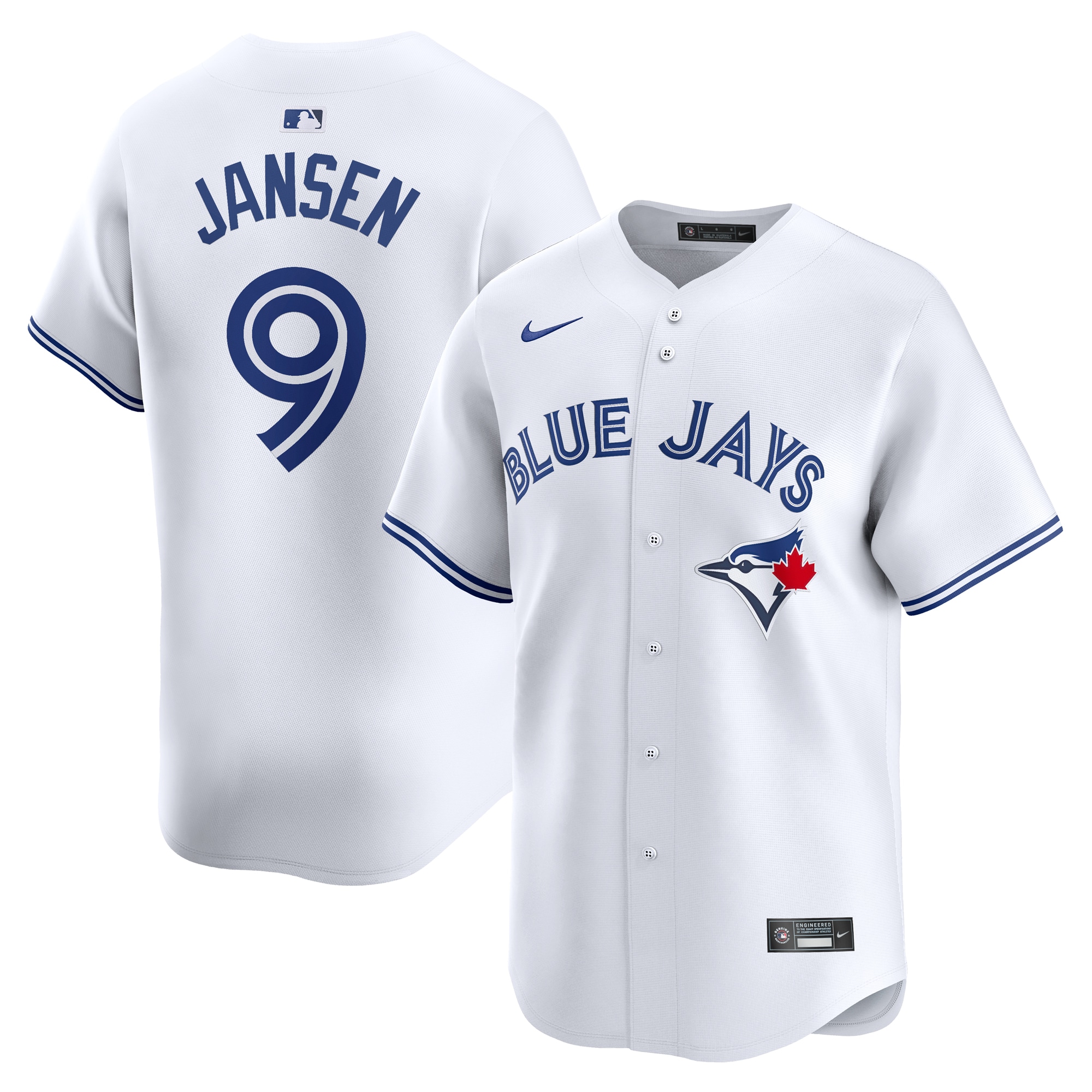 Danny Jansen Toronto Blue Jays Home Limited Player Baseball Jersey - White