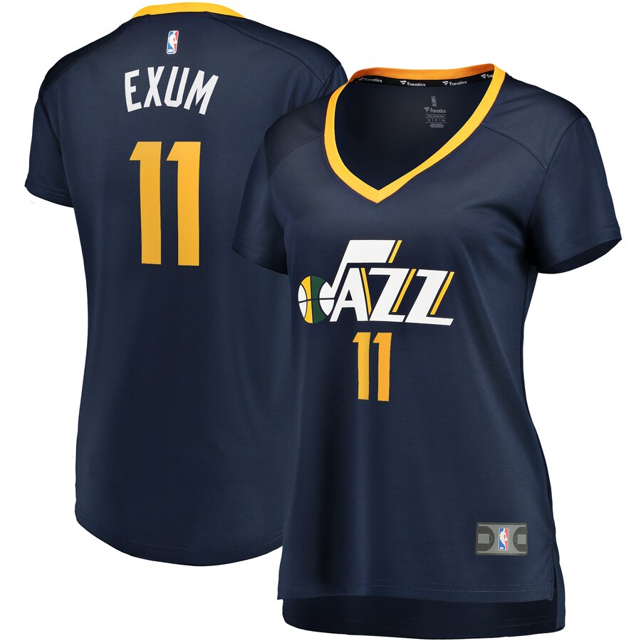 Dante Exum Utah Jazz Fanatics Branded Women's Fast Break Player Basketball Jersey - Icon Edition - Navy