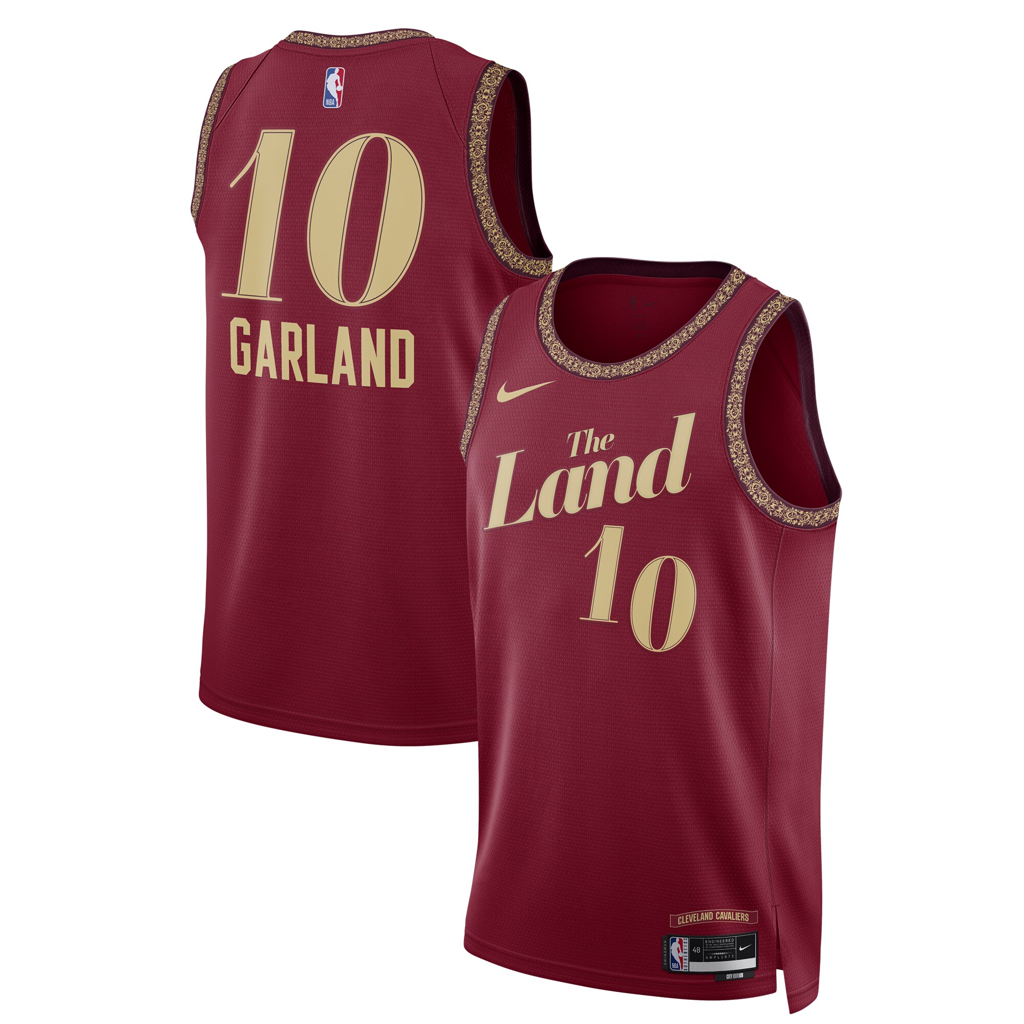 Darius Garland Cleveland Cavaliers Unisex 2023/24 Swingman Basketball Jersey - Wine - City Edition