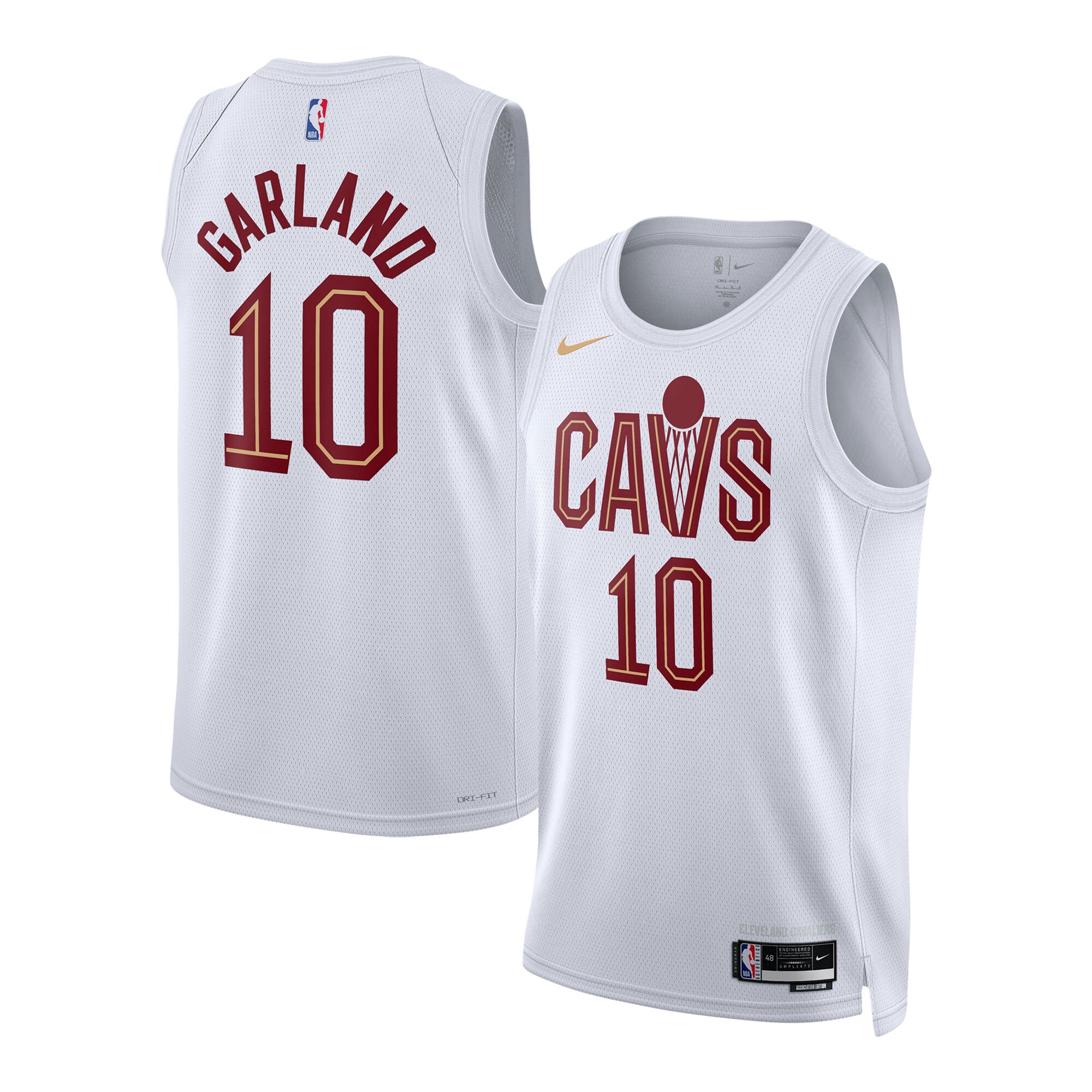 Darius Garland Cleveland Cavaliers Unisex Swingman Basketball Jersey - Association Edition - White