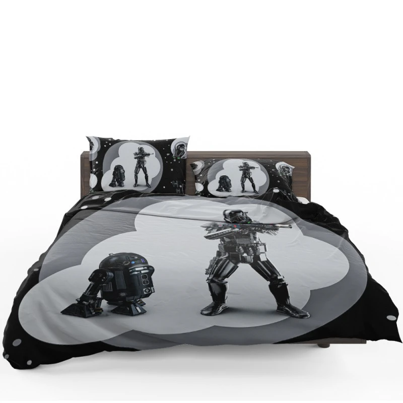 DARK FORCES Movie Dark Trooper Bedding Set - Custom Bedding Set