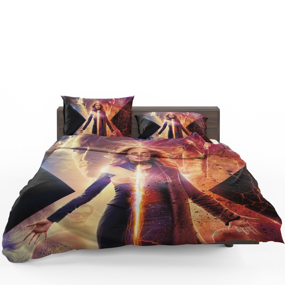 Dark Phoenix Movie Sophie Turner X-Men Bedding Set - Custom Bedding Set