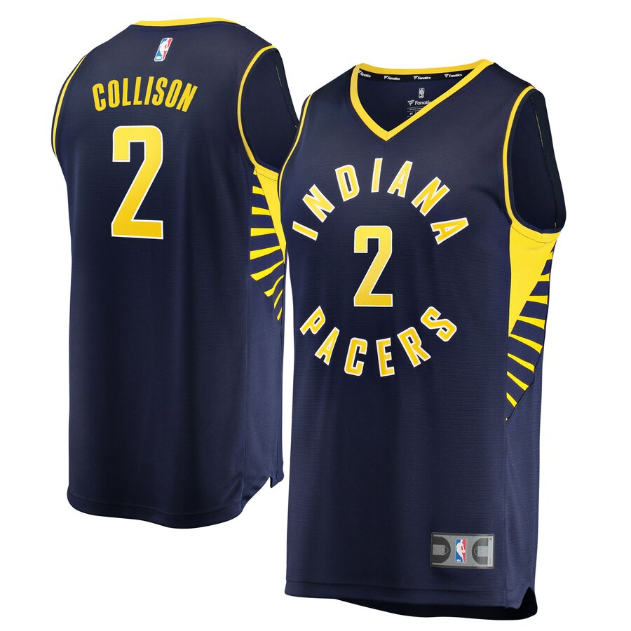 Darren Collison Indiana Pacers Fanatics Branded Youth Fast Break Replica Basketball Jersey Navy - Icon Edition