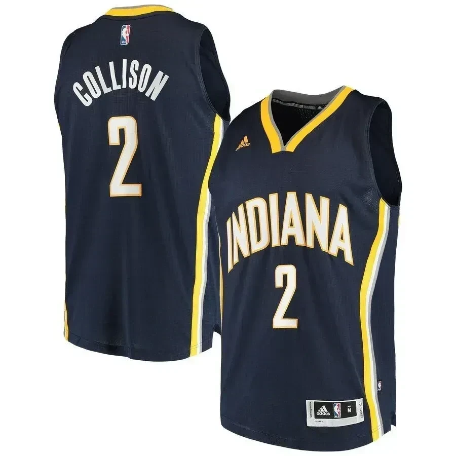 Darren Collison Indiana Pacers Swingman Basketball Jersey - Navy - JS148 