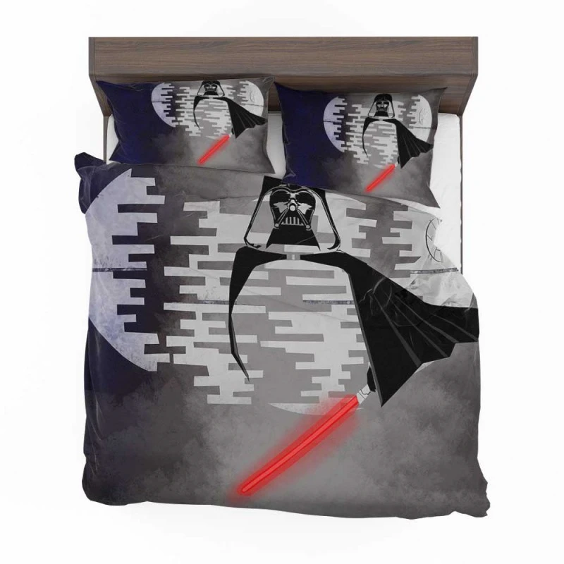 Alternative view of Darth Vader Movie Darth Vader Death Star Bedding Set - Custom Bedding Set