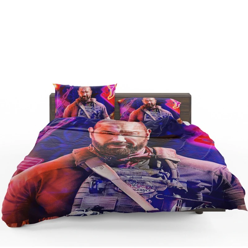 Dave Bautista As Scott Ward In Army Of The Dead Movie Bedding Set - Custom Bedding Set