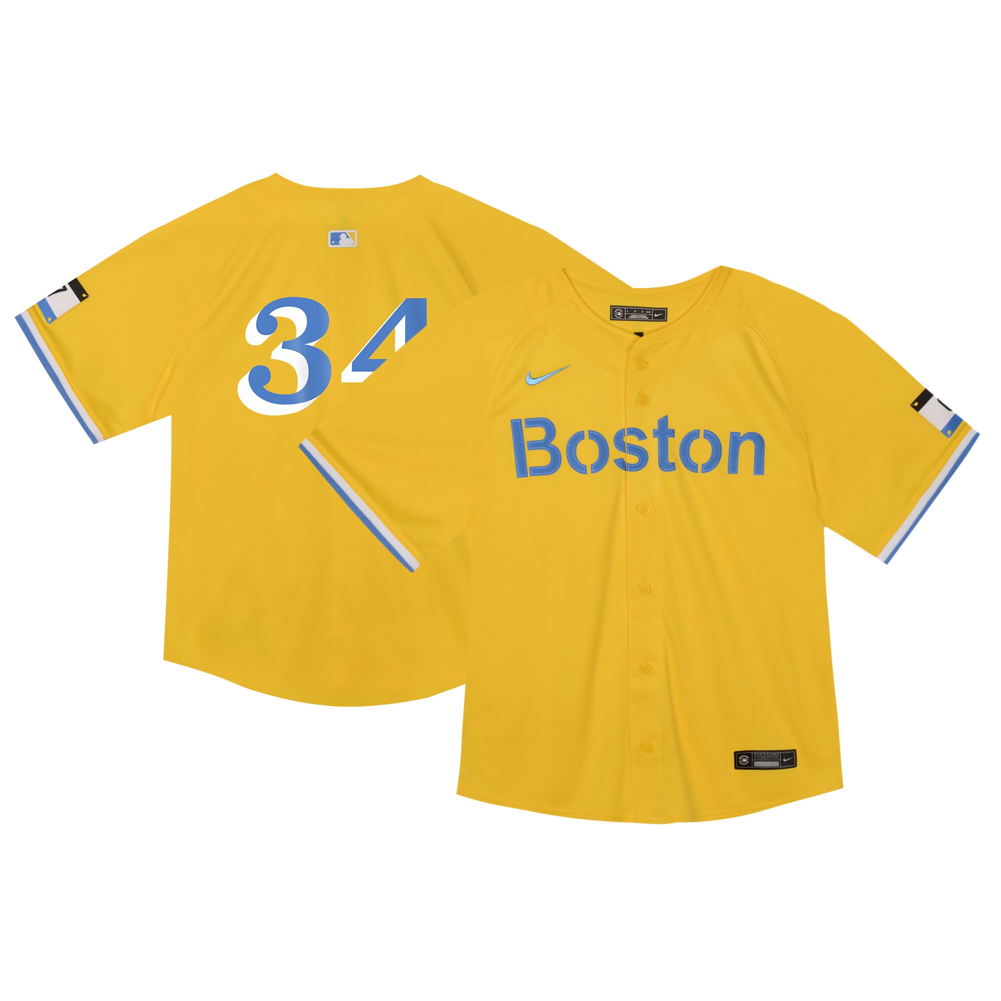 David Ortiz Boston Red Sox Toddler City Connect Limited Player Jersey - Gold