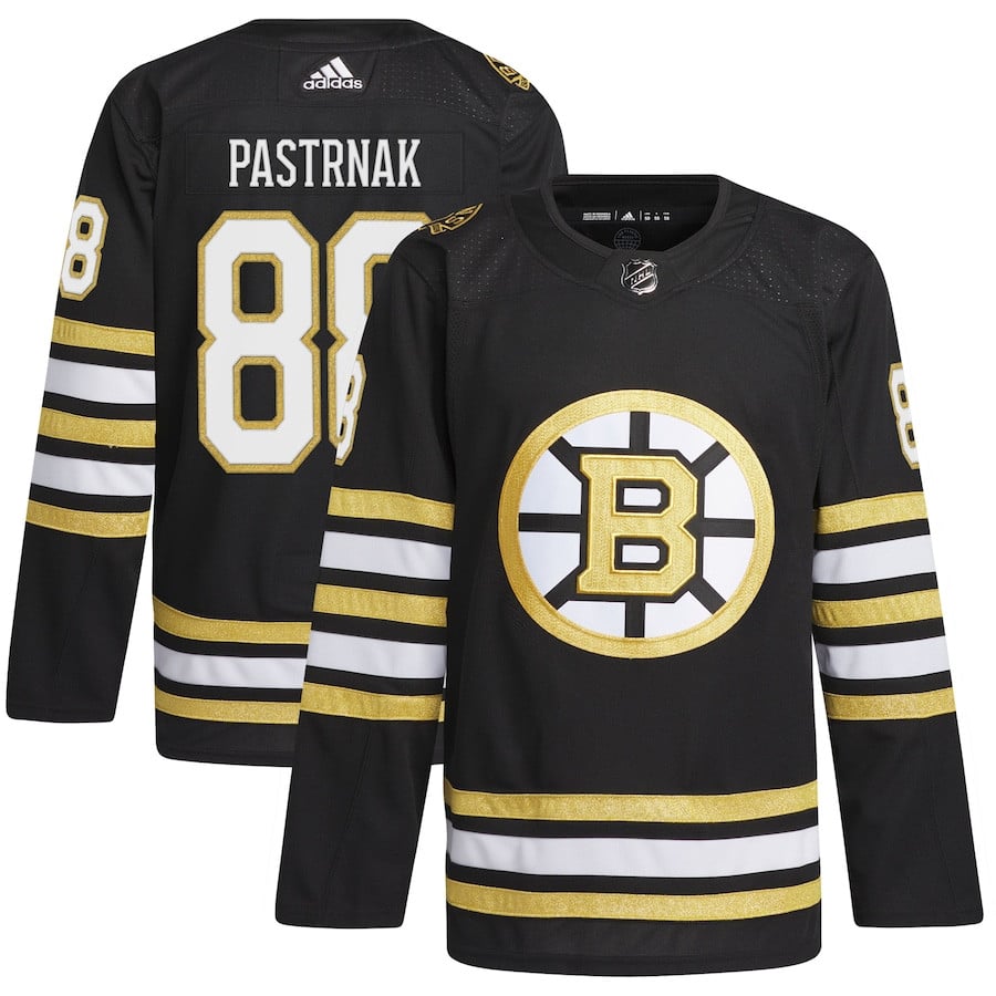 David Pastrnak 88 Boston Bruins Primegreen Men Hockey Jersey - Black - JS591 