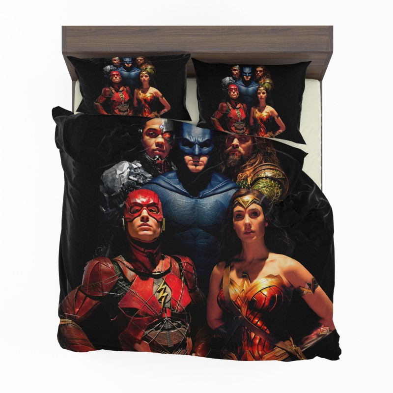 Alternative view of DC Comics Justice League Movie Bedding Set - Custom Bedding Set