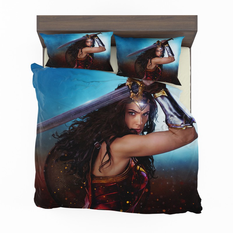 Alternative view of DC Comics Super Heroine Wonder Woman Bedding Set - Custom Bedding Set