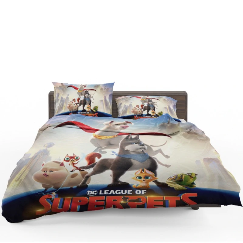 DC League Of Super-Pets Movie Bedding Set - Custom Bedding Set