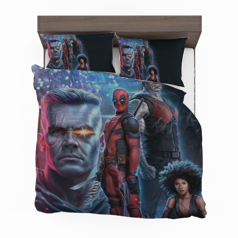 Alternative view of Deadpool 2 Movie Cable Domino Bedding Set - Custom Bedding Set