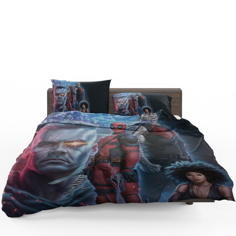Deadpool 2 Movie Cable Domino Bedding Set - Custom Bedding Set