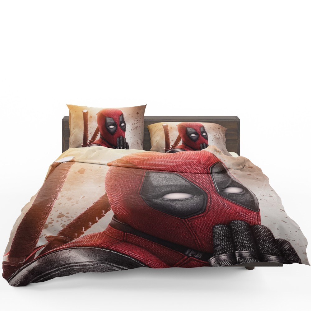 Deadpool 2 Movie Marvel Bedding Set - Custom Bedding Set