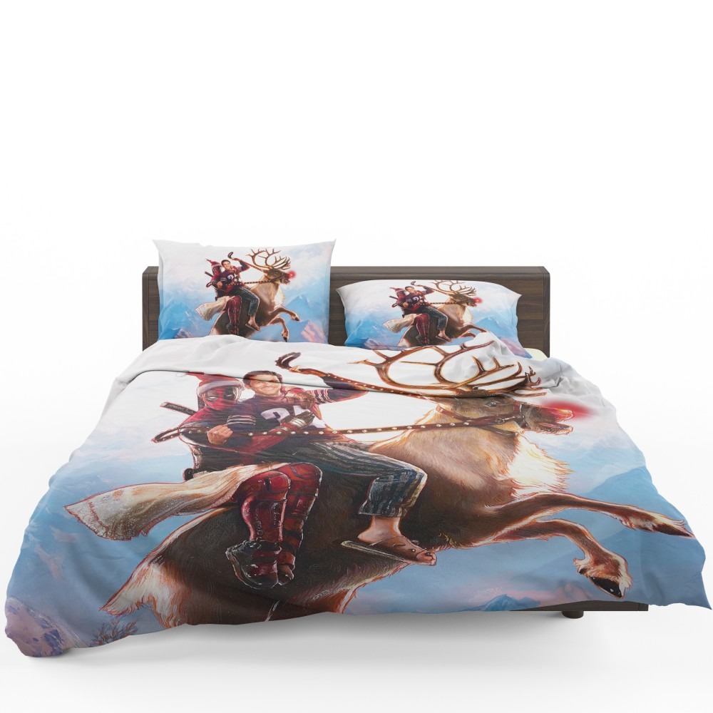 Deadpool 2 Movie Once Upon A Deadpool Bedding Set - Custom Bedding Set
