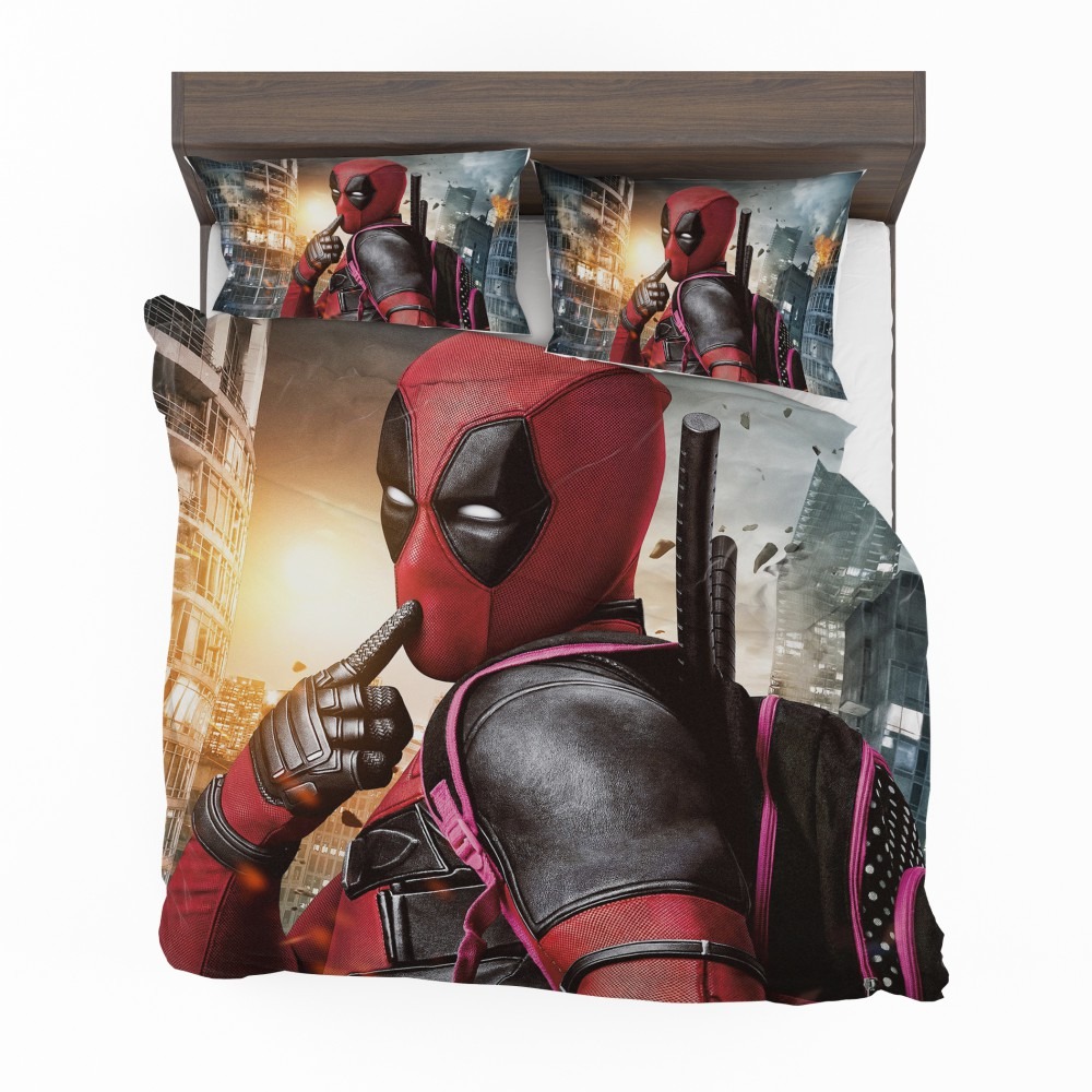 Alternative view of Deadpool Movie Bedding Set - Custom Bedding Set