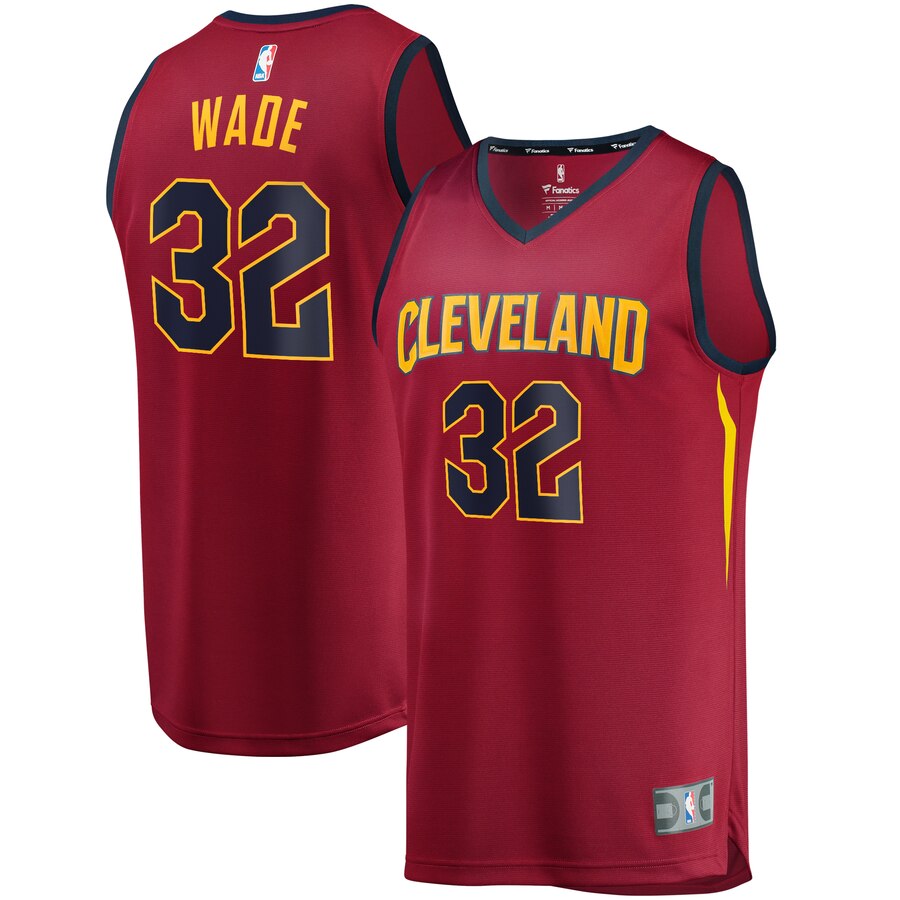 Dean Wade Cleveland Cavaliers Fanatics Branded Fast Break Replica Basketball Jersey - Icon Edition - Wine