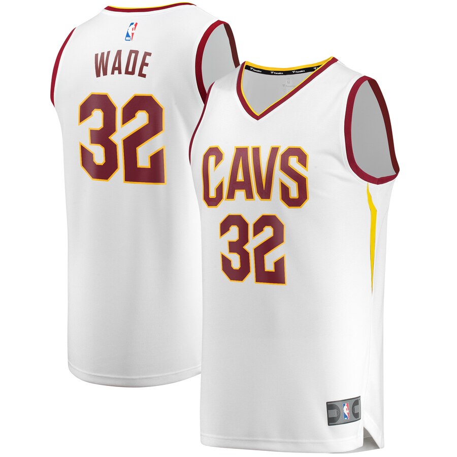 Dean Wade Cleveland Cavaliers Fanatics Branded Fast Break Replica Player Basketball Jersey White - Association Edition