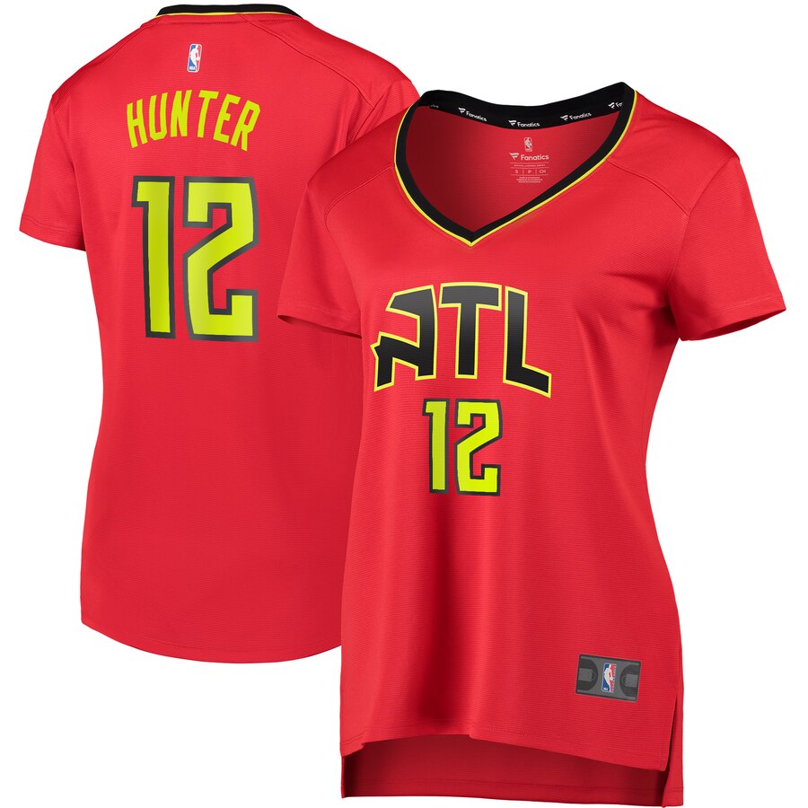 De'andre Hunter Atlanta Hawks Fanatics Branded Women's Fast Break Replica Basketball Jersey Red - Statement Edition