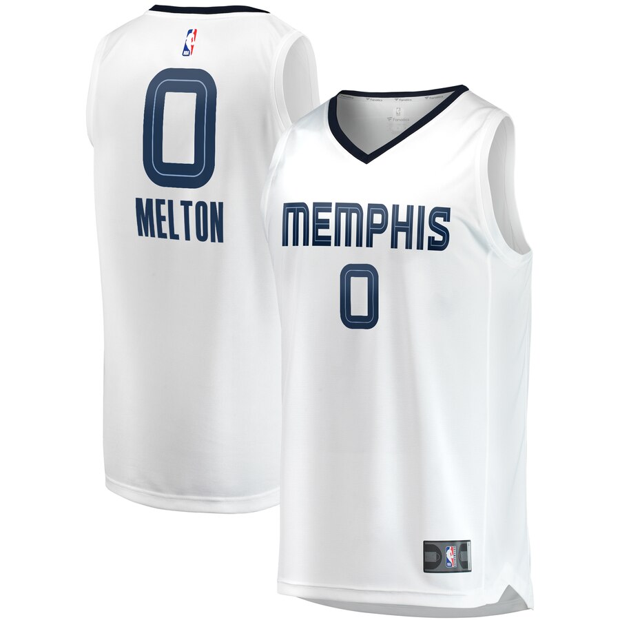 De'anthony Melton Memphis Grizzlies Fanatics Branded Youth Fast Break Replica Basketball Jersey White - Association Edition