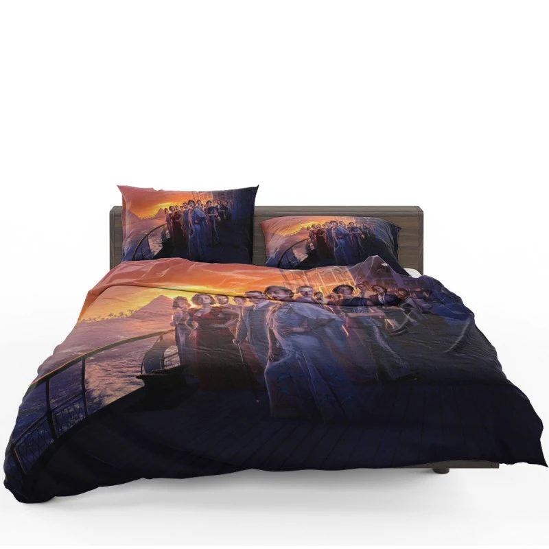 Death On The Nile Movie Gal Gadot Bedding Set - Custom Bedding Set