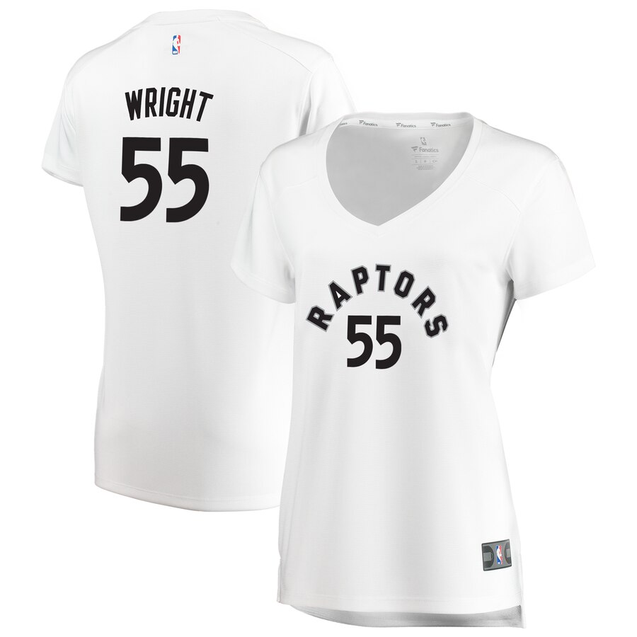 Delon Wright Toronto Raptors Fanatics Branded Women's Fast Break Replica Basketball Jersey - Association Edition - White