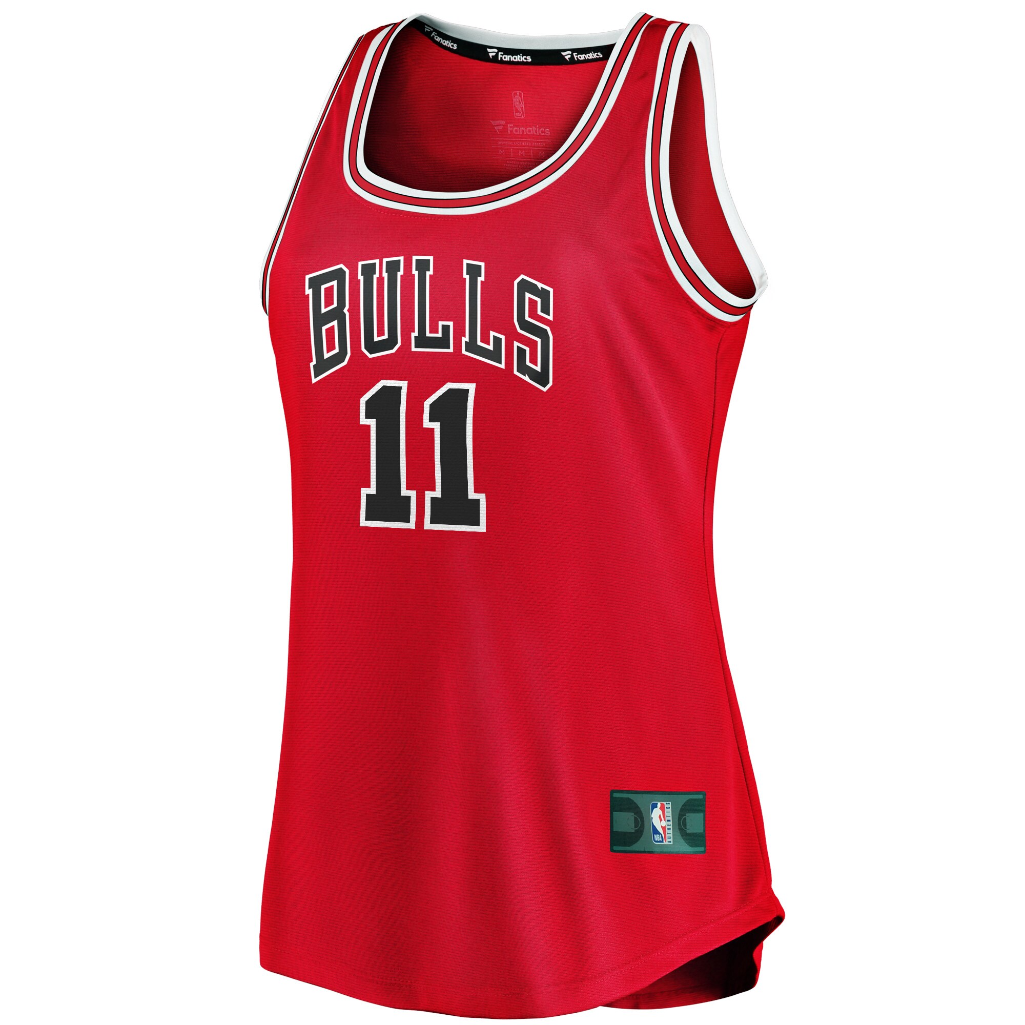 Alternative view of Demar Derozan Chicago Bulls Fanatics Women's Fast Break Tank Basketball Jersey - Icon Edition - Red