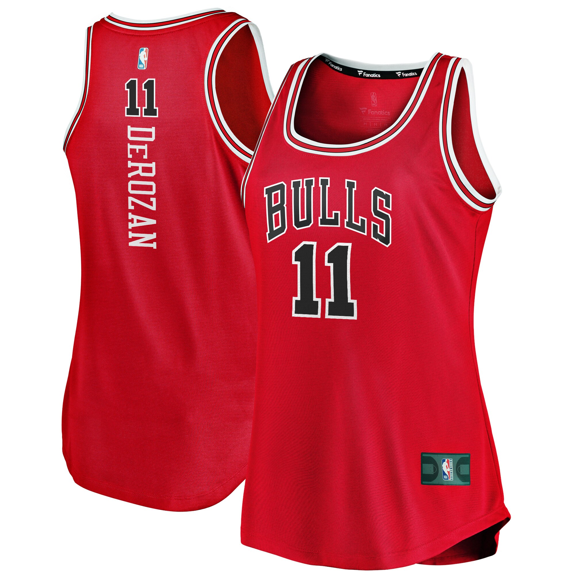Demar Derozan Chicago Bulls Fanatics Women's Fast Break Tank Basketball Jersey - Icon Edition - Red
