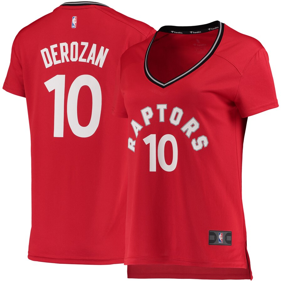 Demar Derozan Toronto Raptors Fanatics Branded Women's Fast Break Replica Basketball Jersey Red - Icon Edition