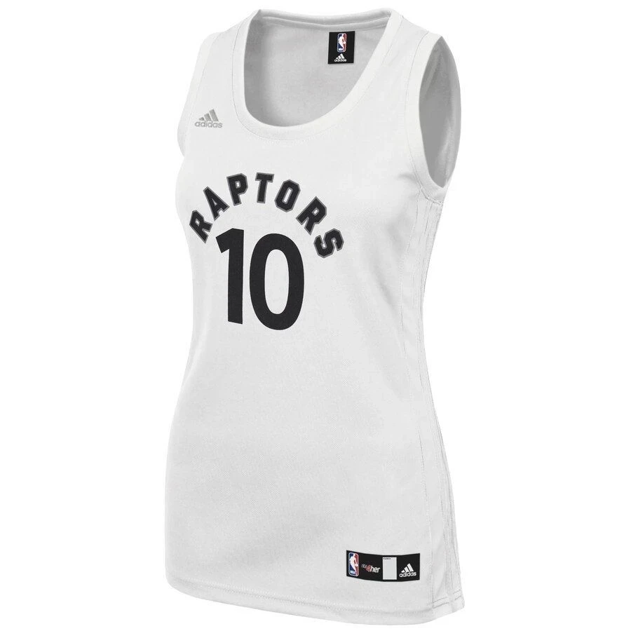 Alternative view of Demar Derozan Toronto Raptors Women's Fashion Basketball Jersey - White - JS908 