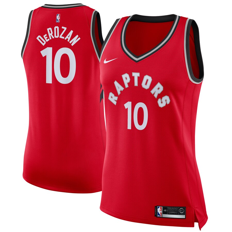 Demar Derozan Toronto Raptors Women's Swingman Basketball Jersey Red - Icon Edition